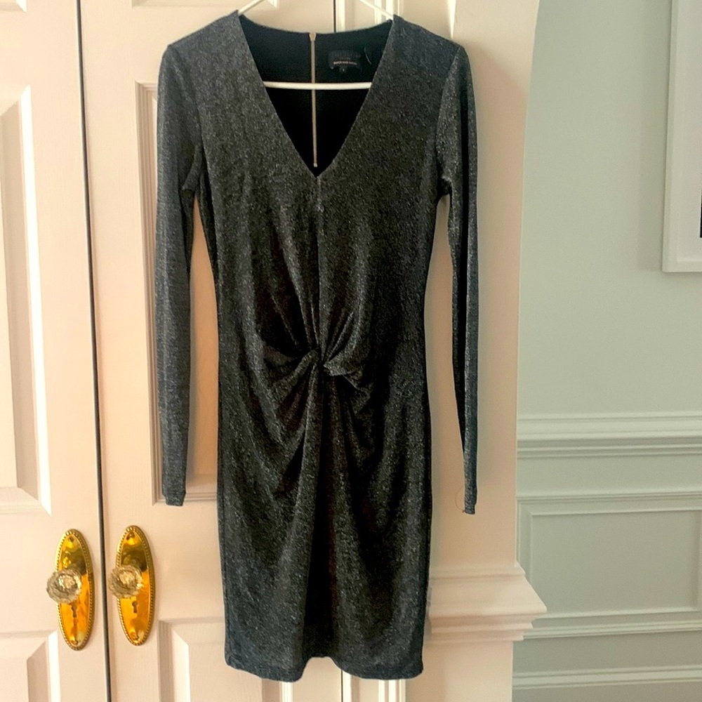 $189 NEW Ted Baker London Dress Cocktail Long Sleeve Sheath Zippered Back - Picture 3 of 17